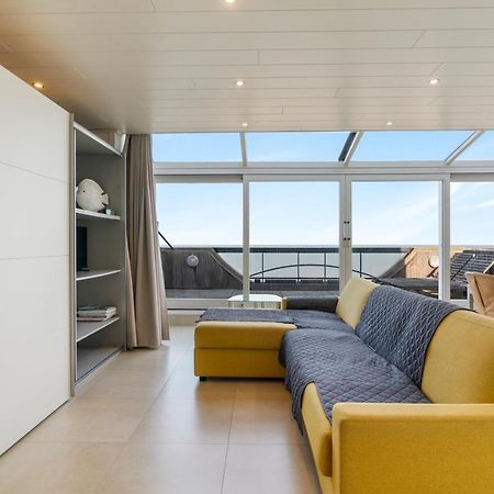 Penthouse App Met Imposant & Eindeloos Zeezicht Daire Middelkerke Dış mekan fotoğraf
